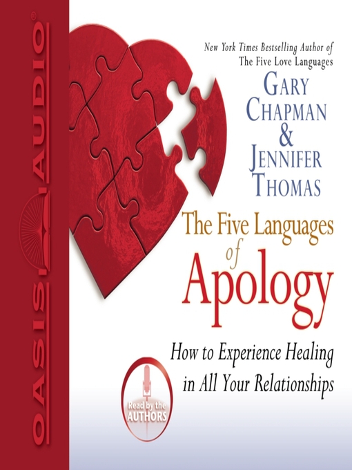 Title details for The Five Languages of Apology by Gary Chapman - Available